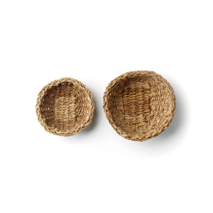 Set of Two Seagrass Baskets.