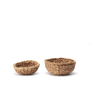 Set of Two Seagrass Baskets.
