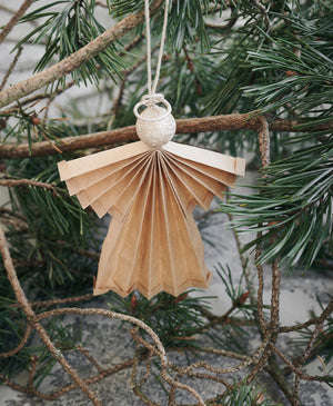 Angel paper ornament Small