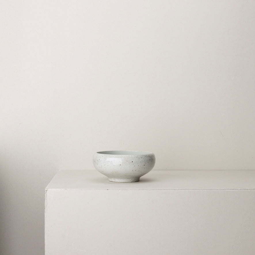 Ivory Speckled Stone Bowl