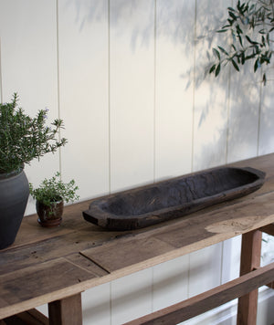 Large Rustic Wooden Tray